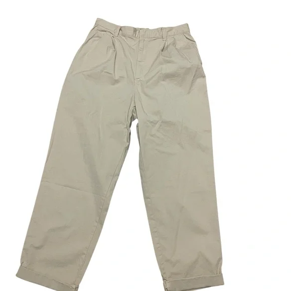 GAP Women's Khaki Ankle Pants 10 - Picture 3 of 6